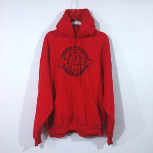 Gildan G-Flex "Birdman" Red Hooded Sweatshirt (2X)